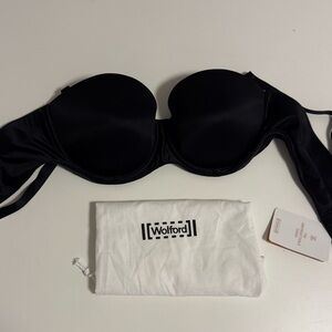 Wolford Classic Black Strapless Bra